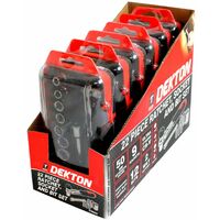 Dekton DT65233 22pc 2 way Ratchet Wrench, Bit & Socket Set