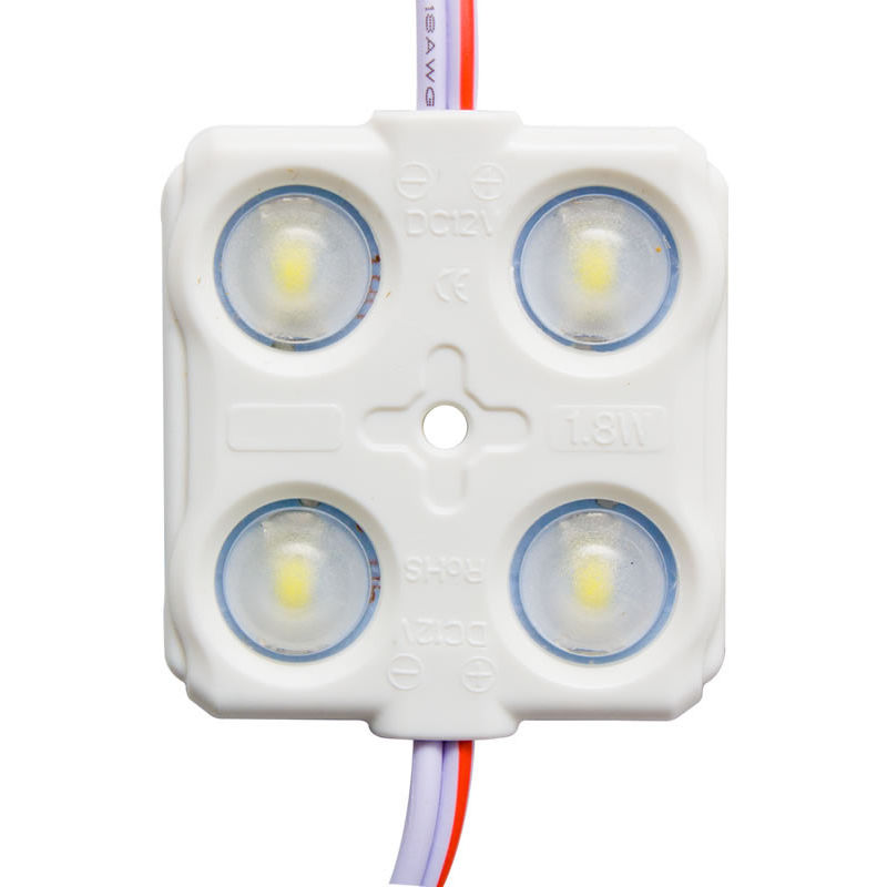 Modulo led color blanco 2w/unidad 4 chips ip65