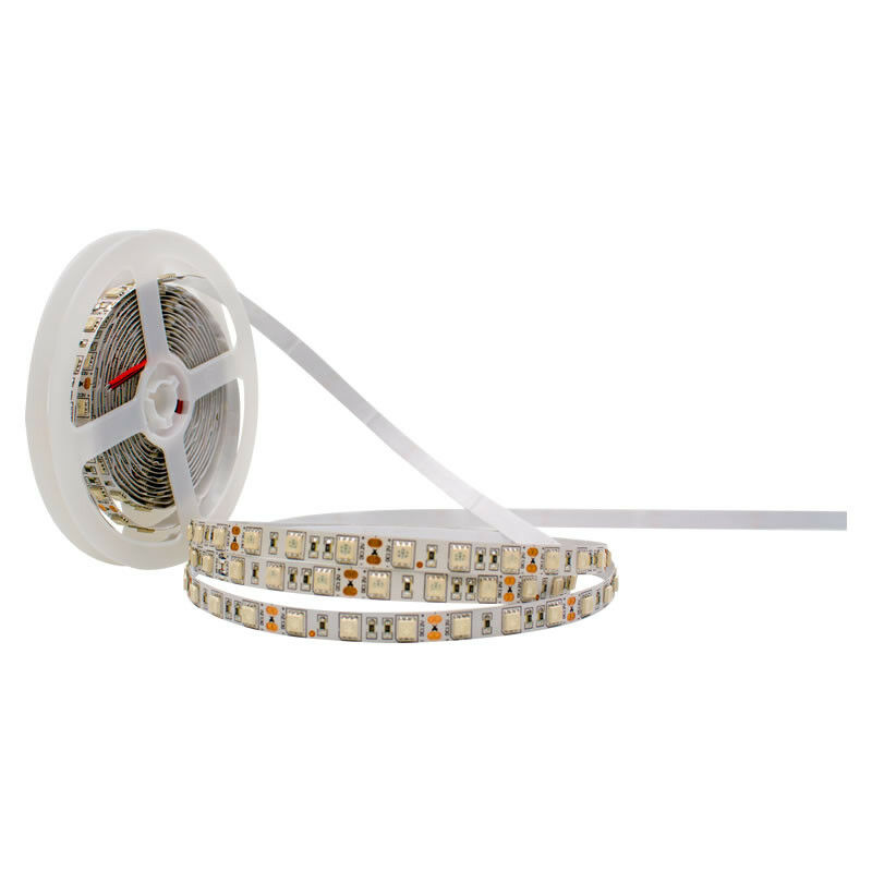 Tira led 12v smd 5050 ip20 rojo 14,4w/m