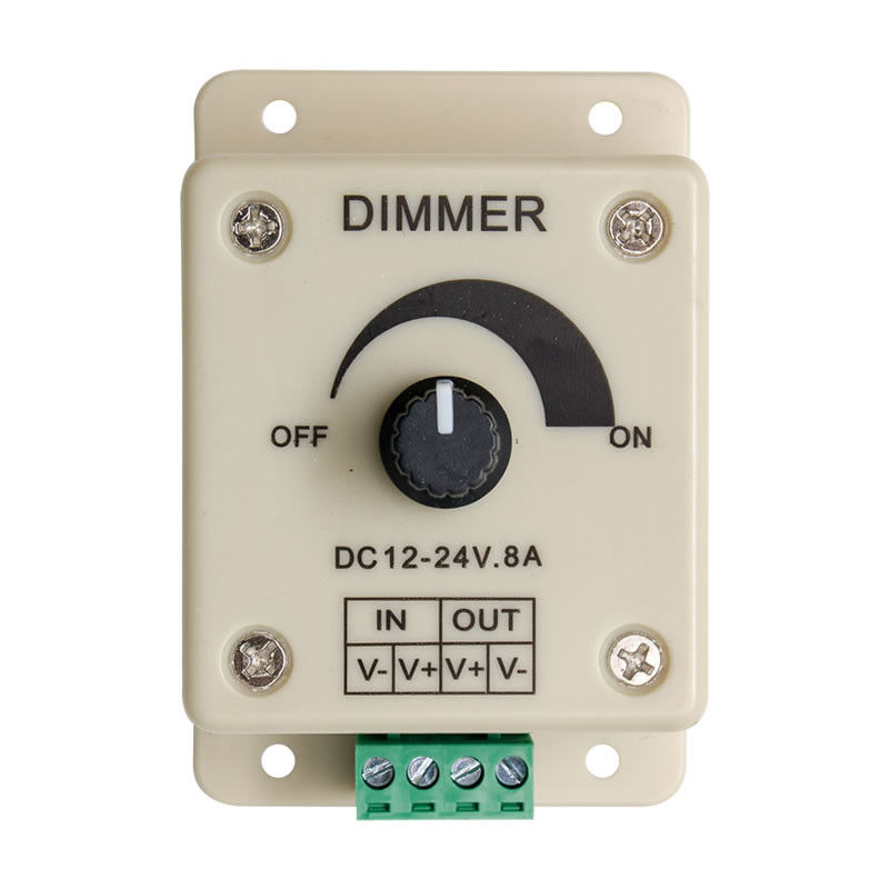 Dimmer control tiras de led monocolor 12-24v 8a