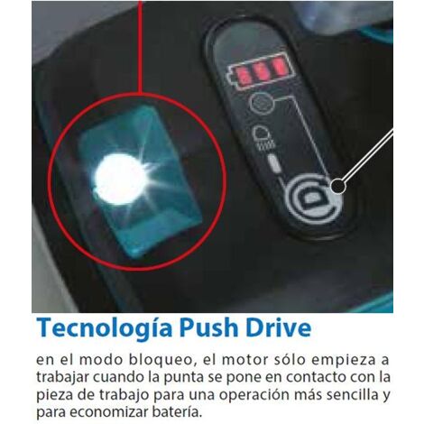 Atornillador Makita 18 V. 4,0 Ah.
