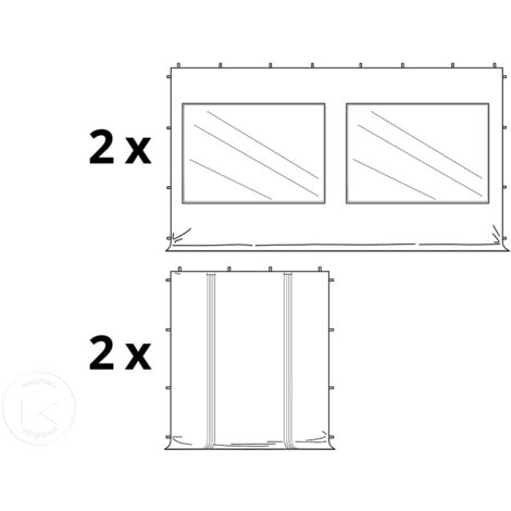 Gazebo Pieghevole TOOLPORT 4x4m | Struttura Alluminio 40mm E Telo PES 800, Uso Professionale Tutto L'anno
