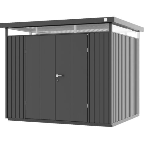 GFP Primeyard tuinbox 137x61x61 cm tuinkist kussenbox opberg kist metaal antraciet