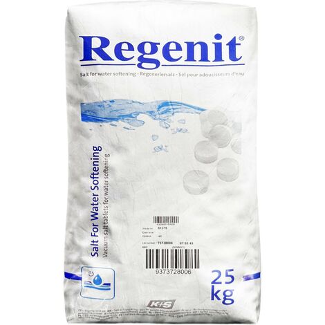 Regeneriersalz Siede-Tablettensalz Sack 25Kg 