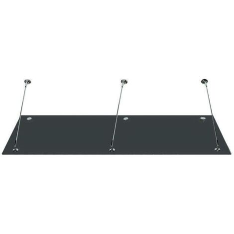Support d'auvent en verre en acier au carbone - corbeaux et poutres en Support d'auvent en verre en acier au carbone - corbeaux et poutres en