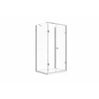 Glaswerk Westfalen - Emma 75x90x75x180 cm Boxdoccia a U con piatto doccia e sifone