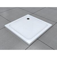 Glaswerk Westfalen - Piatto doccia / sifone piatto in acrilico 80x80 cm