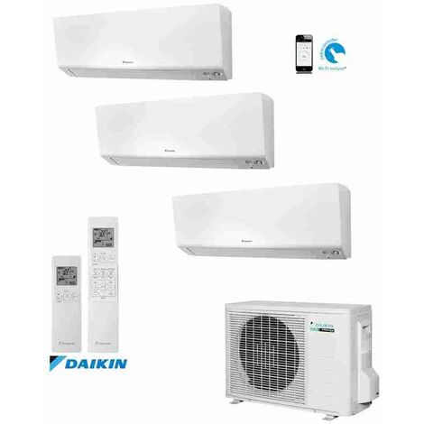 Daikin Trialsplit perfera 3MXM52N + FTXM20R + FTXM25R + FTXM25R wifi incluso