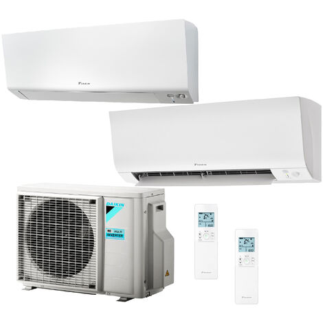 Climatizzatore Condizionatore Dualsplit Daikin perfera 2MXM68A + FTXM25R + FTXM50R 9+18 9000+18000 BTU modello 2022 wifi incluso
