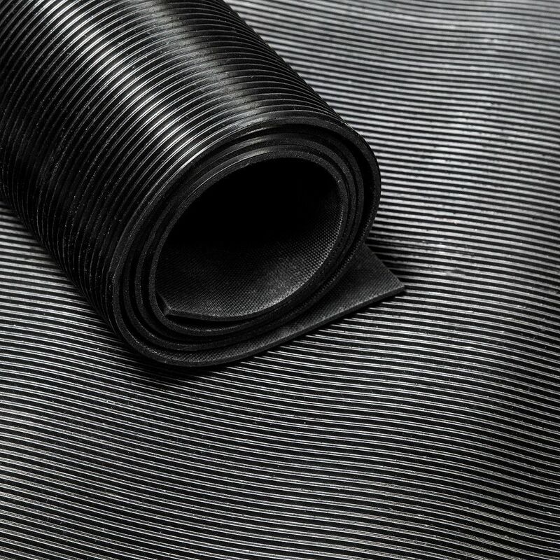Antirutschmatte Meterware - PVC Bodenbelag Strips - Gummimatte 2mm Stärke