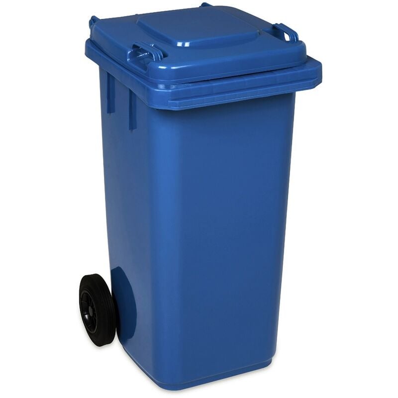 Mülltonne - 120 Liter / 120l - Blau - EU-DIN-Müll-Tonne günstig im Shop  kaufen