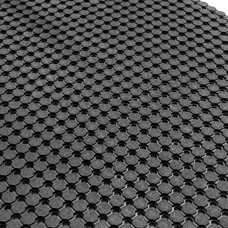 Gummi-Ringmatte - 80x120cm - Anlaufkante - Gummimatte für Küchen und  Arbeitsplatz