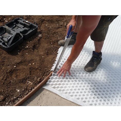Kiesmatte Gravel Fix Pro ca. 120x80 cm 0,9 m2 Schwarz