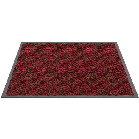 Fußmatte / Schmutzfangmatte MARS - 120 x 180 - Rot