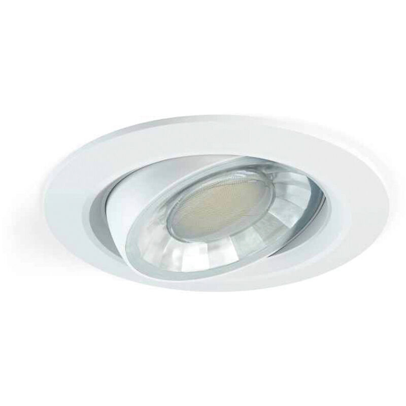 Aro Empotrado Redondo Modelo Mireya Led 8W-220V Calida