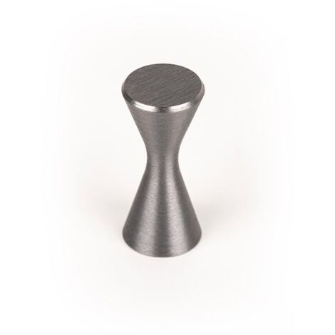 Diabolo - Pomo 14x31Mm L30 Negro Cepillado (1/5)