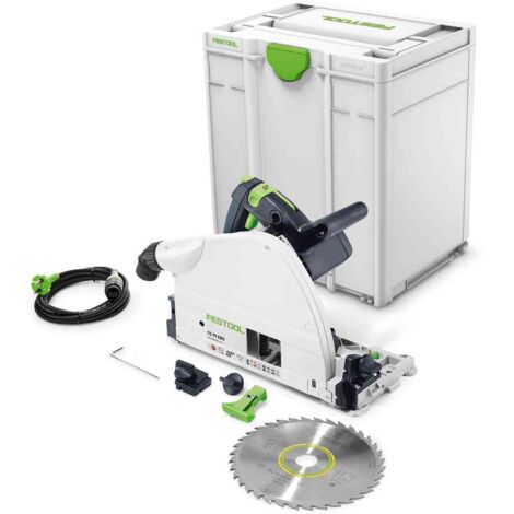 FESTOOL TS 75 EBQ-Plus sierra circular - 1600W Ø210 mm - Con hoja universal HW Wood - 576110