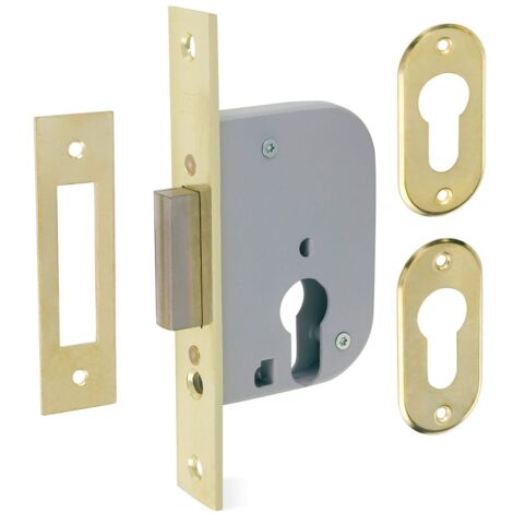 Cerradura Mcm R.1312-2-45 Solo Llave   - Cerraduras Embutidas Solo Llave MCM 1312 (1/3)