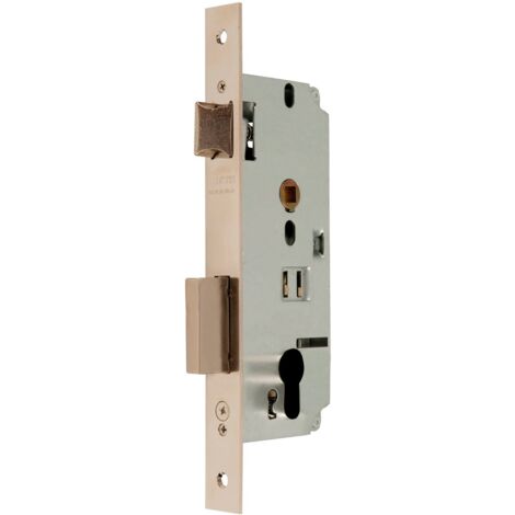 Cerradura Mcm R.1601-1-50 Niquel Golpe Y Llave S.Cilindro (1/3)