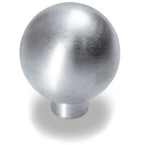 Pomo 25 mm Acero Inoxidable Mate (GUALTE) (1/3)