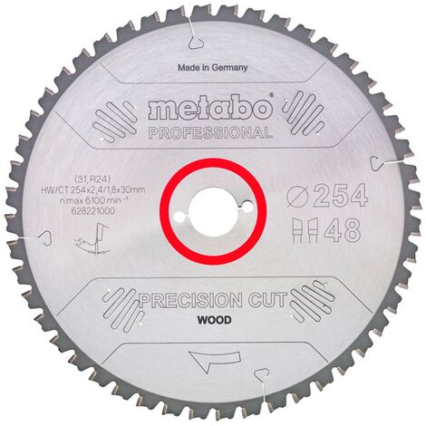 disco de sierra ingletadora para madera/metal ø350 x 2,2 x 30 mm, 28 dientes