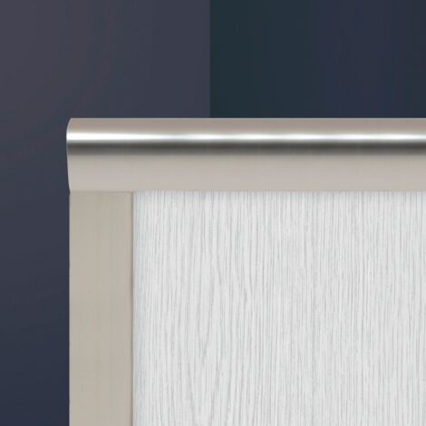 Cabina Sanitaria Kit Perfil Vertical 4 Unidades 1,97M Efecto Inox (1/4)