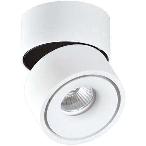 Aro Rdo.Sobrep.Orientable Modelo Apex Blanco Led 13W-220V Calida (1/4)