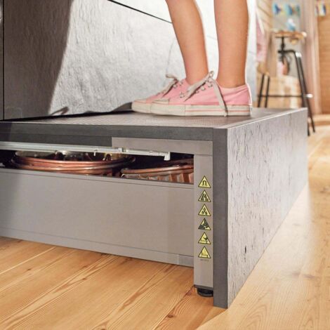 Jgo Herrajes Space Step Con Guia Tandem 460mm