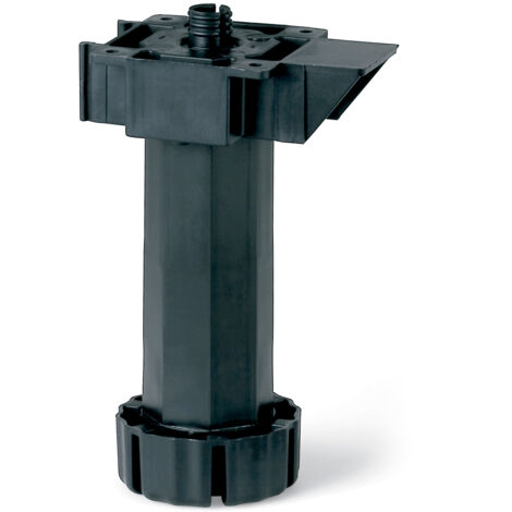 Caja de: 4 Uds. Pata Cocina Theo Con T-13 Mm 100-140-Base Larga
