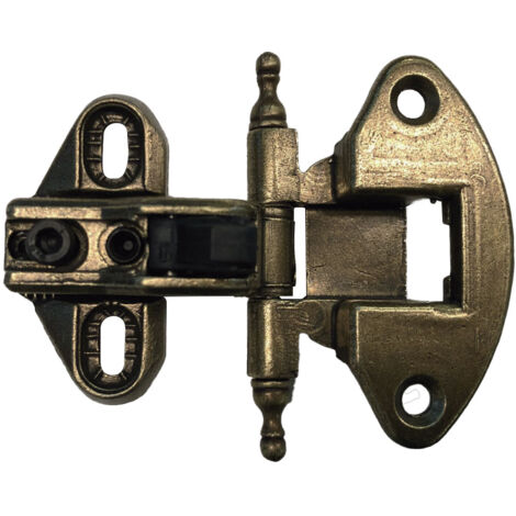 Bisagra Y Base Cazoleta Artistica Con F Bronce