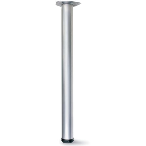 Byp Pata Mesa Edgar D-60 De 71Cm Negra - EDGAR - Pata económica para mesa regulable de 71 a 75 cm. (Ø60 mm.) (1/8)