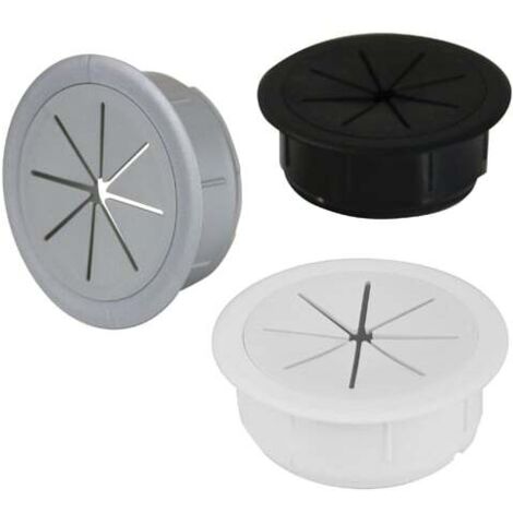 Pasacables (TAPA GOMA) D-70 Int-60 Blanco (1/3)