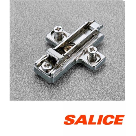 Caja de: 10 Uds. Base Salice Regulable Clip 3 Euro (BARGR39-16)