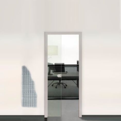 S-Tech By Scrigno (202X70) Sm90 - S-TECH REVOQUE - Armazón para puerta corredera de hoja única o doble