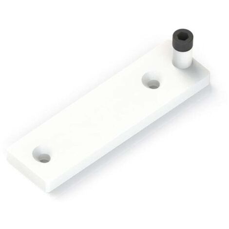 Guiador Fijo Arrastre Giacomo Negro Mate - Guiadores para puerta correderas GIACOMO (1/5)
