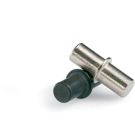 Caja de: 5000 Uds. Portaestante Pito 5 Mm Tubular Niquelado (1/5)