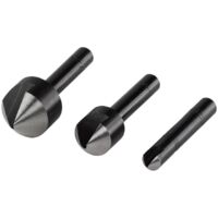 3 Avellanadores WS, Vastago 6 mm D6-12-16