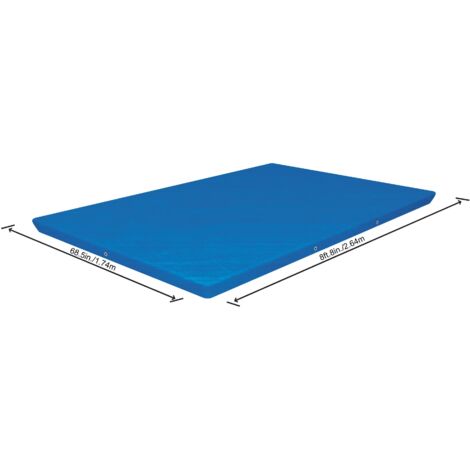 Bestway cubierta piscina 264x174 cm jardin