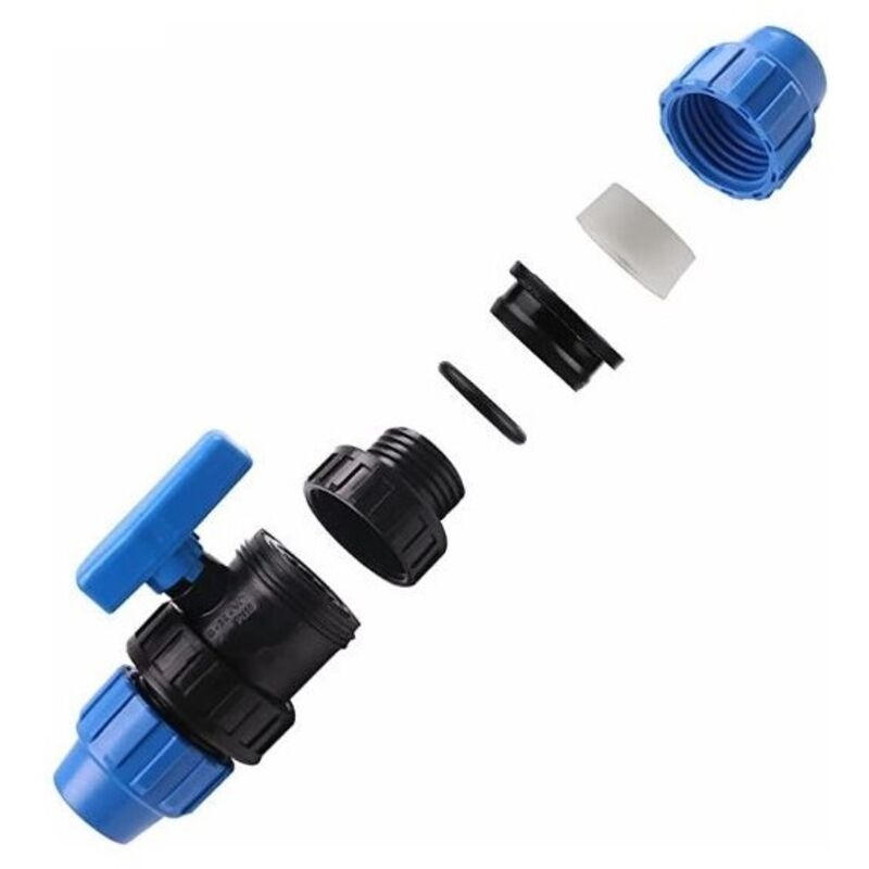 Adattatore Connettore Tubo 20/25/32/40/50mm Tubo 1PE Connettore Drto Sistema Di Irrigazione Adattatore Tubo PVC PE - Foto 4