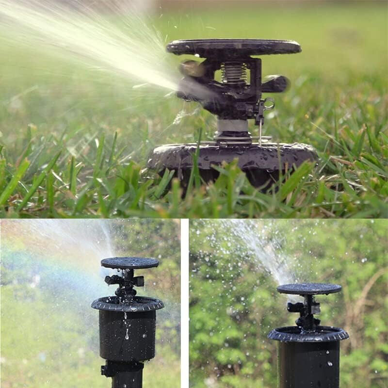 WSCC Sprinkler per prato, girevole a 360 gradi, irrigatore