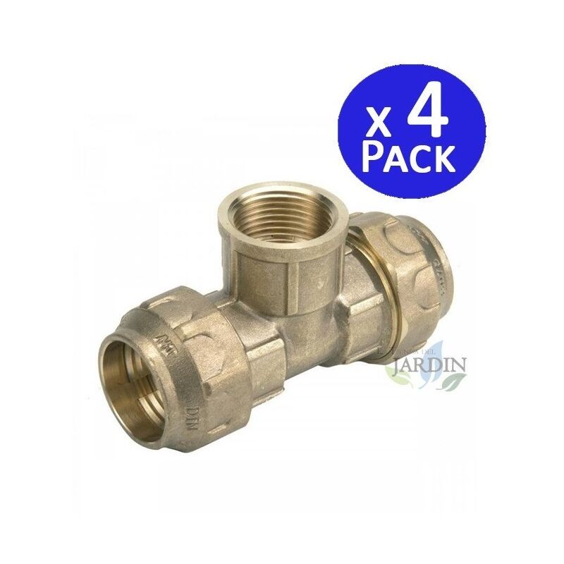 Boutté EA22 - Punta in ottone femmina 20 x 27, tubo ø15