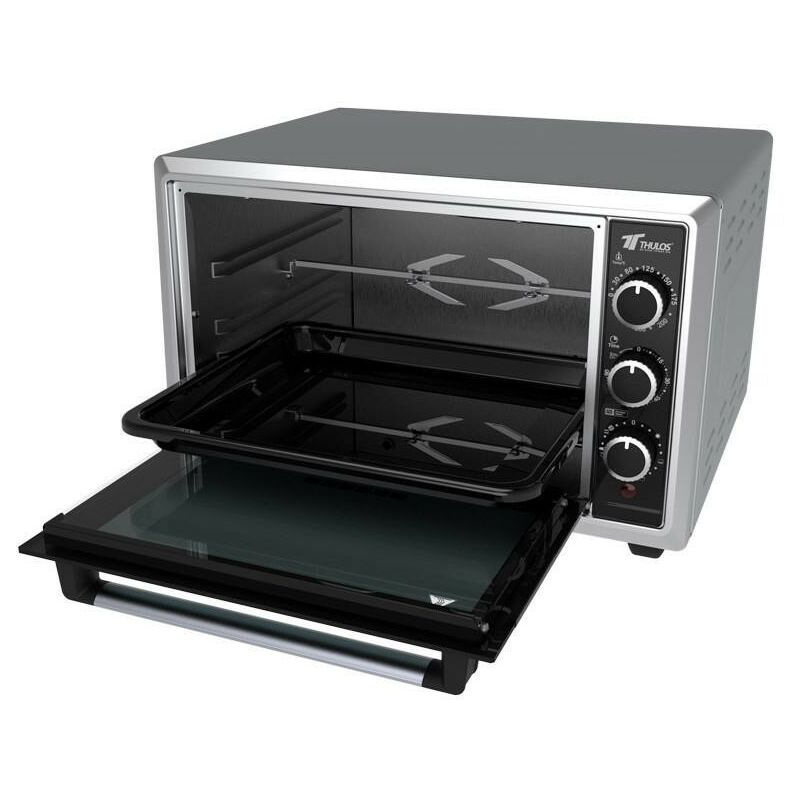 Forno elettrico multifunzione da tavolo con 30 Litri di Capacità, 1500W,  38x28x21 cm