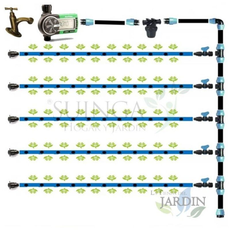 Kit Di Irrigazione Goccia A Goccia 20 Punti Di Irrigazione CLABER Con Programmatore 31819515
