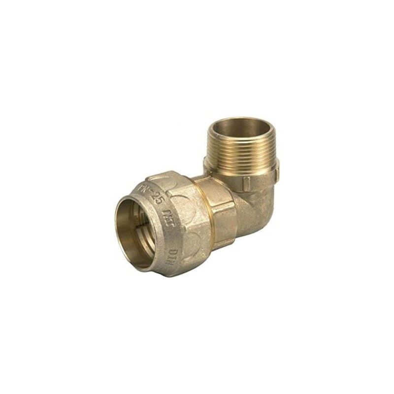 Raccordo Universale Aria Acqua Carburante Raccordo Barba In Ottone Massiccio - 1" Tubo ID X 1" NPT Maschio, Per Collegamenti Aria, Acqua O Carburante - Foto 5