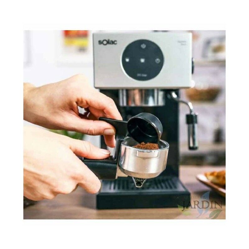 Caffettiera Espresso Solac, 1,5 l, 1050 W, portafiltro per 1 o 2