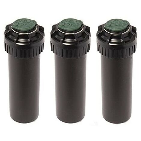 Set di 3 Irrigatore Rain Bird 5004-PLUS da 3/4'' Portata da 7,6 a 15,2 m Irrigatore a turbina regolabile 5000 5004 Plus Rain