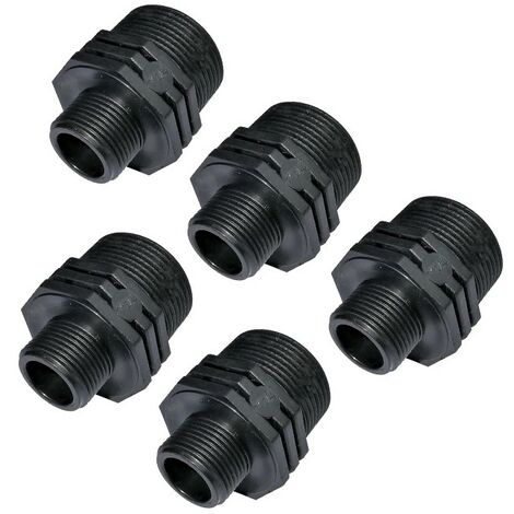 Nipplo Doppio In Ottone 1 Pollice - 2 Pezzi, Raccordo Filettato Maschio Per Tubi - Foto 11