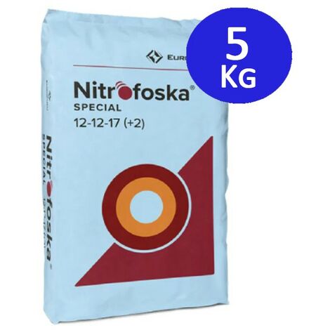 Concime Nitrofoska Speciale 5 Kg 12 + 12 + 17 + 2 Consigliato dopo la potatura per alberi in fase di crescita (1/3)