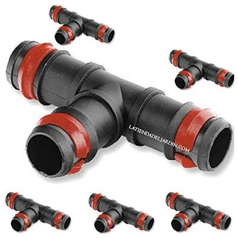 Tubo di irrigazione a goccia nero da 16 mm, gocciolatori ogni 33 cm, 200 metri