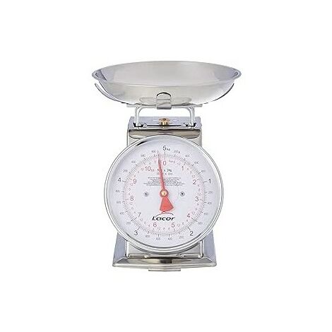 Bilancia Cucina Digitale EMOS - Acciaio Inox, 10 Kg, Precisione 1 G, Unit&agrave; Multiple